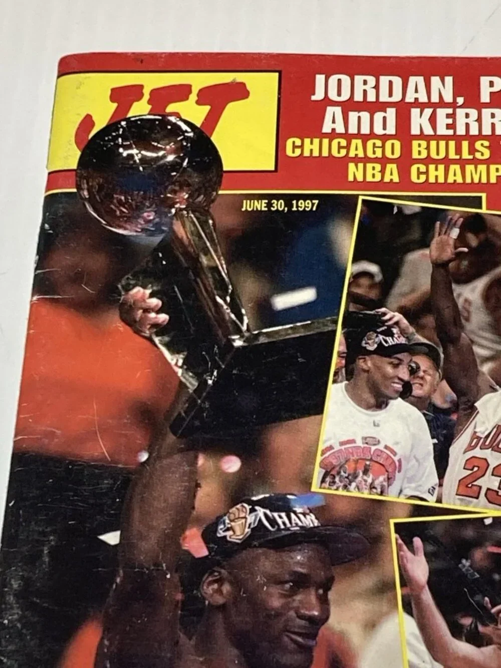Jet Magazine June 30 1997 Michael Jordan Pippen Kerr Chicago Bulls Basketball